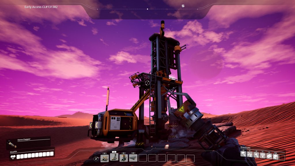 Mineuse Mk1 dans Satisfactory