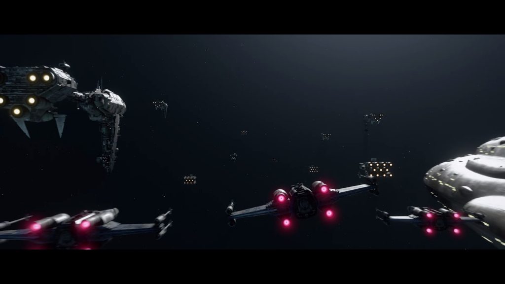 Escouade d'X-Wing dans Star Wars Squadrons