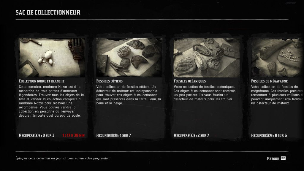 Le sac de collectionneur dans Red Dead Online