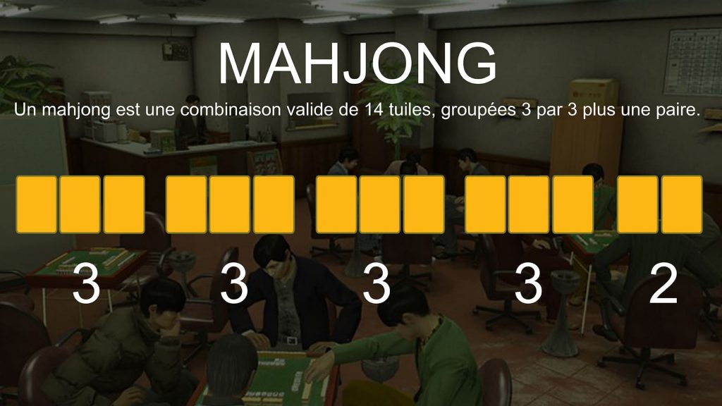 Règle des combinaisons au Mahjong