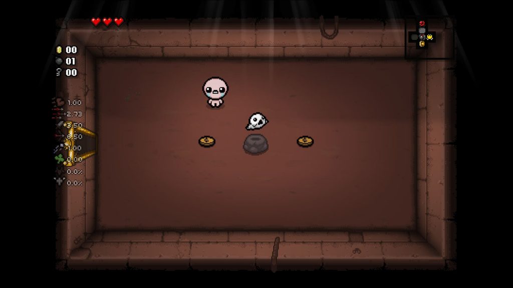 Le fantôme dans The Binding of Isaac : Rebirth