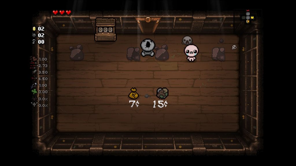 Magasin dans The Binding of Isaac : Rebirth