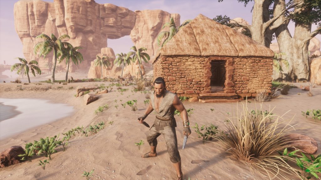 Cabane de base dans Conan Exiles