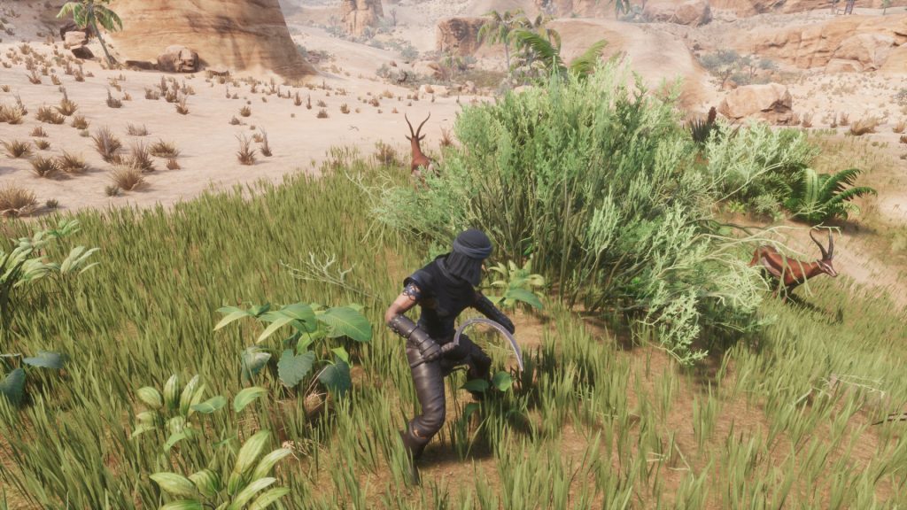 Utiliser la faucille dans Conan Exiles